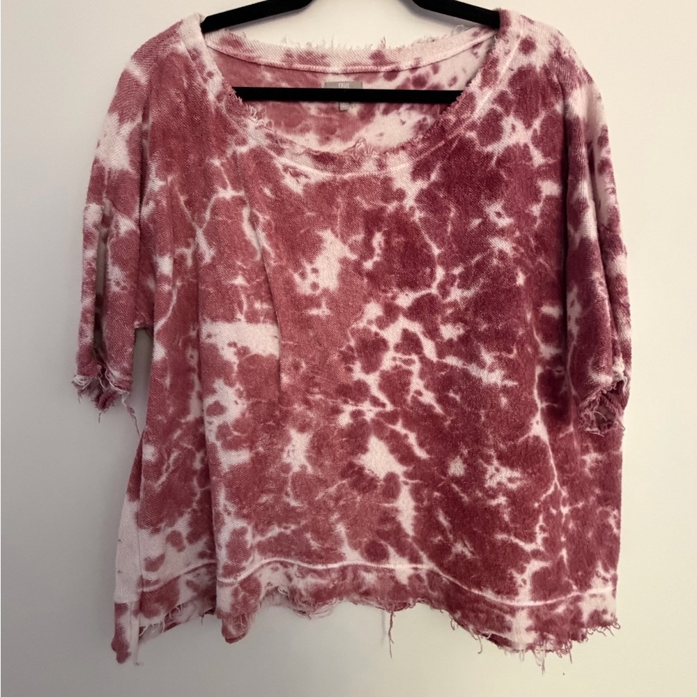 True Craft | Women's Sz XL | Tie-Dye Top - Pink